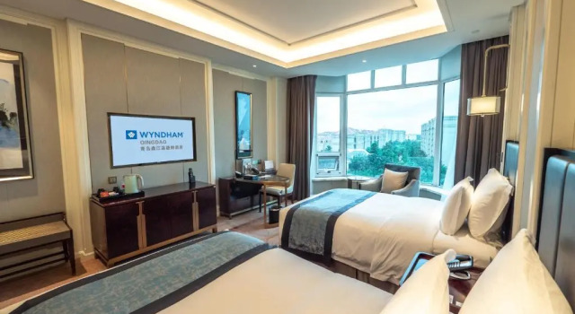 Двухместный номер Deluxe с видом на сад Wyndham Qingdao