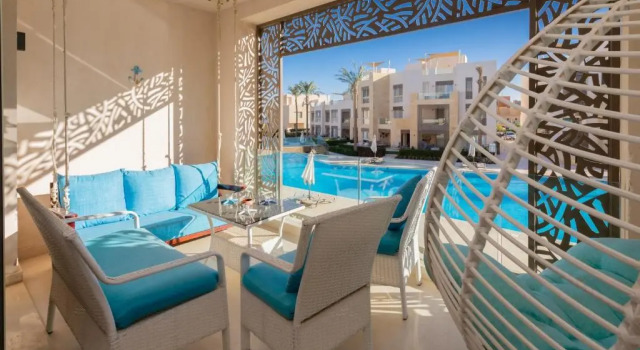 Balanced & Bright 2 BDR Mangroovy Free Pool & Beach Access, Prenota Hotel El Gouna 