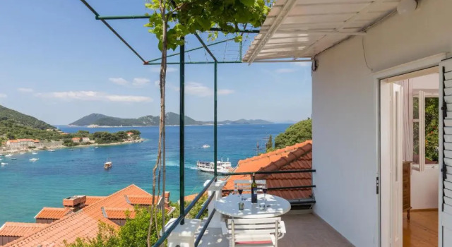 Апартаменты Дуплекс c 1 комнатой с балконом и с видом на море Apartments Miskovic