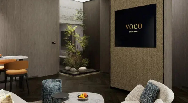 Люкс с 2 комнатами voco Suites Shenzhen Huanggang by IHG