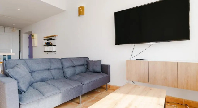 FR25 GRUISSAN Plage des Chalets studio mezzanine Vue mer