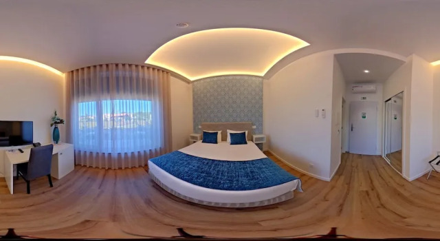 Двухместный номер Deluxe с балконом и с видом на город 5ª Vigia