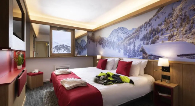 Двухместный номер Standard Hôtel Club MMV Plagne 2000