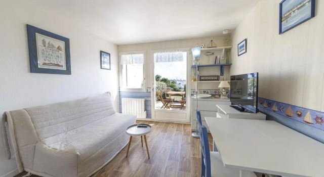 Апартаменты Studio avec terrasse vue sur port du Crouesty