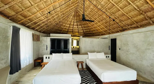 Bahçe manzaralı Standart çift kişilik oda Maya Tulum by G Hotels