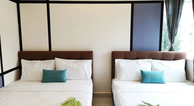 Апартаменты Standard с 3 комнатами с балконом Symphony Suite Cameron Highlands