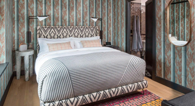 Двухместный люкс Premier c 1 комнатой с видом на город San Francisco Proper Hotel, a Member of Design Hotels