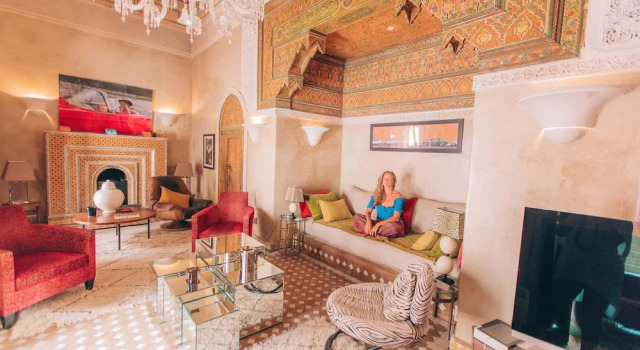 Indian Palace, Забронировать Отель Отели Марракеш-Тенсифт-Эль-Хауз с парковкой, Парковка