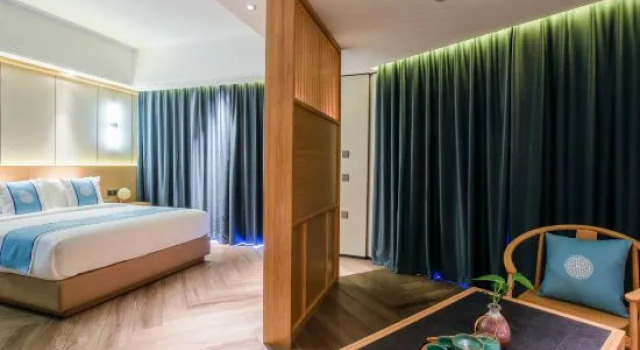 Люкс Executive Fuzhou Mawei Haishang Mingzhu Hotel
