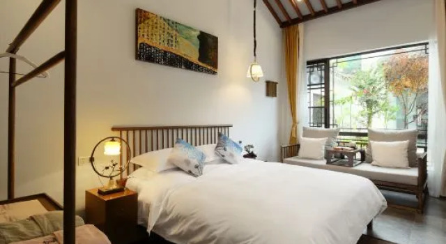 Люкс с 2 комнатами Youjian Jiangnan Hostel