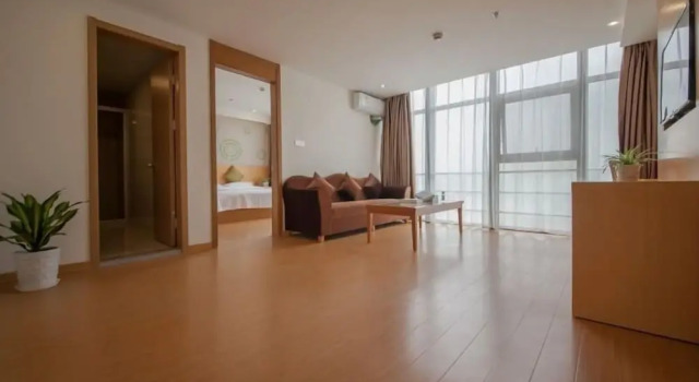 Двухместный люкс GreenTree Inn Suzhou Industrial Park Xinglong St Express Hotel