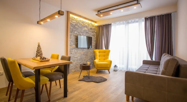 Апартаменты Deluxe с видом на горы SREBRNA PLANINA Spa & Resort
