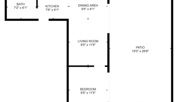 Апартаменты c 1 комнатой с балконом Apartment With Charming Patio+ BBQ Near Beach! Free Util's