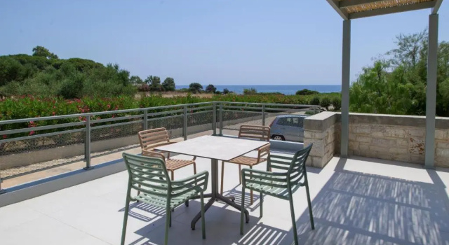 Двухместный номер Deluxe с видом на море Callisto Seaside Homes & Suites
