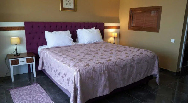 Superior Casal quarto varanda e com vista para o mar Phellos Suites
