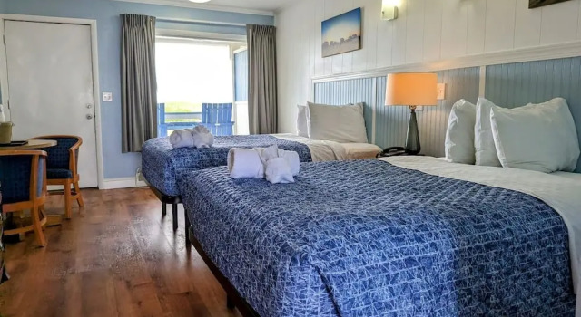 Четырёхместный номер Standard Цокольный этаж Blue Heron Motel