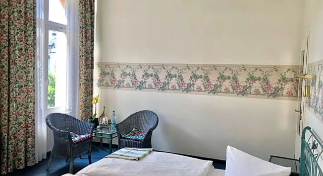 Deluxe chambre Hotel Villa Hentzel