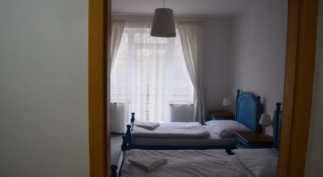 Habitación doble De lujo 1 dormitorio con balcón y con vista al río Hotel Ostende