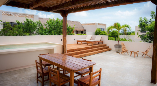 Tropical Studio Pool Gym C6, Prenota Appartamento Hotel a Tulum con parcheggio, Parcheggio