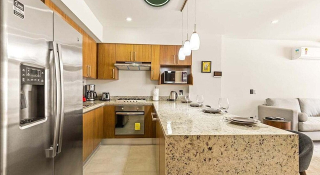 Апартаменты Amazing 2BR Condo in Romantic Zone - Rooftop Pool