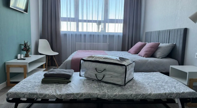 Квартира студия MK home, Забронировать Апартаменты/квартира Отели Городского округа Екатеринбурга - Северный управленческий округ с парковкой, Парковка