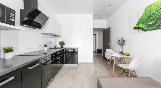 Loca Parus pod Restoranom na Vysote Penthouse, Prenota Appartamento Hotel a Udmurtia con parcheggio, Parcheggio