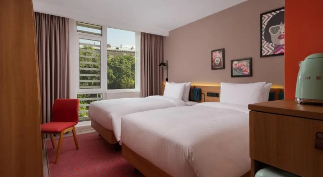 Двухместный номер Hampton By Hilton Москва Рогожский Вал