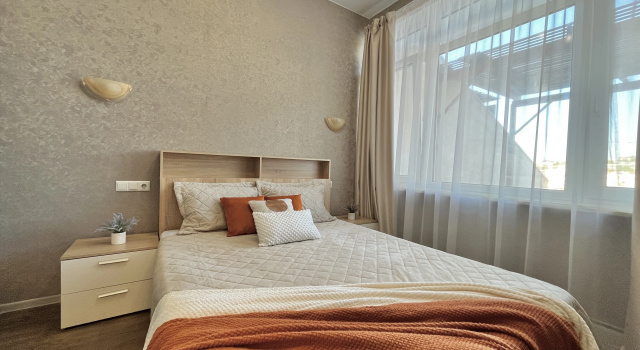 1-Kom Fadeeva 18-22 Kakdoma Sevastopol Flat, 예약 아파트 Crimea 아파트, 아파트