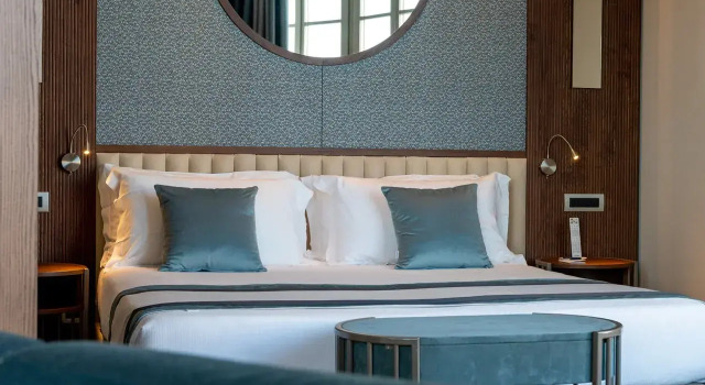Люкс Presidential с балконом и с видом на море Grand Hotel Torre Fara