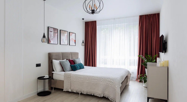 Breez Apart v Centre Goroda Apartments, Boek Appartement Hotels in Oblast Kaliningrad met parkeren, Parkeren