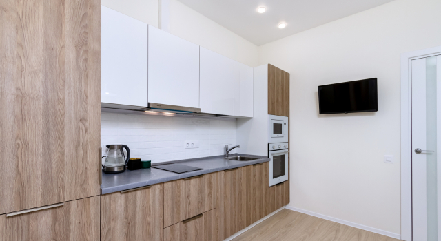 Полулюкс с балконом и с красивым видом из окна Апартаменты Andora apart | Дизайнерская 2к Квартира Fresh в центре