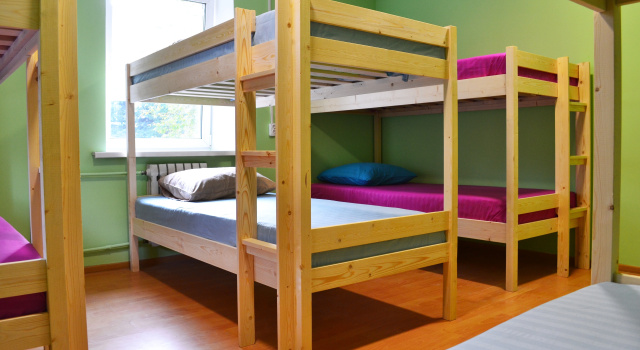 Postel ve společném pokoji In Hostel