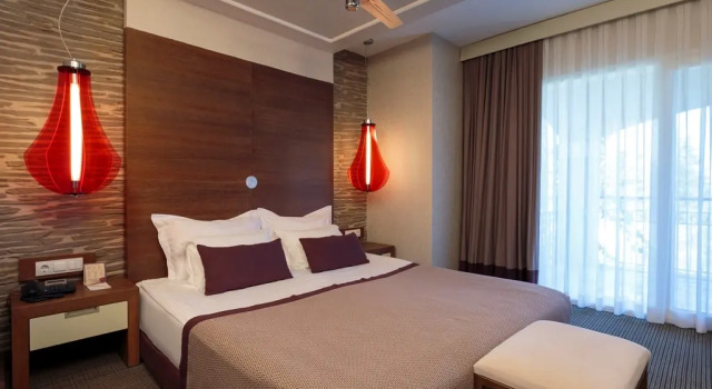 Двухместный люкс с балконом и with beautiful view Pirates Beach Club -Ultra All Inclusive
