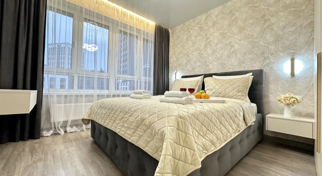 Four Seasons Premialnaya V Elitnom Dome Exclusive Flat, Rezervovat Apartmán Hotely v Bashkortostan s parkováním, Parkování