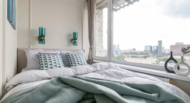Full Haus 265-4 v ZHK Myata Apartments, Réserver Appartement SAO Area Moscou, près de Polezhayevskaya Metro Station