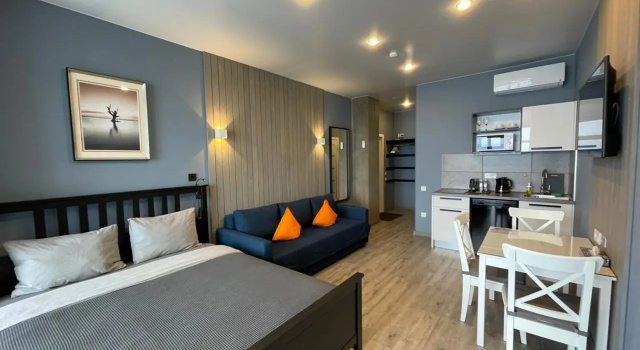 Апартаменты Deluxe Апартаменты Central Place Vladivostok Делюкс с видом на Море 2