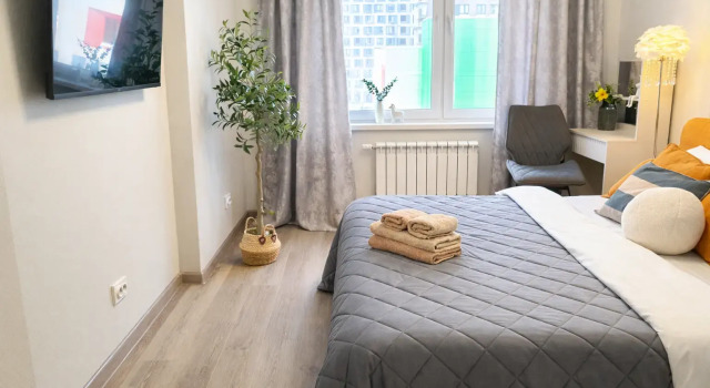 Evrodvushka LanaRoom 30400 Flat, Rezervovat Apartmán Hotely v Lyuberetsky District s parkováním, Parkování