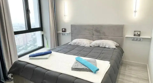 Vidovaya V Zhk Wellton Towers Flat, Rezervovat Apartmán Hotely v SZAO Area s parkováním, Parkování