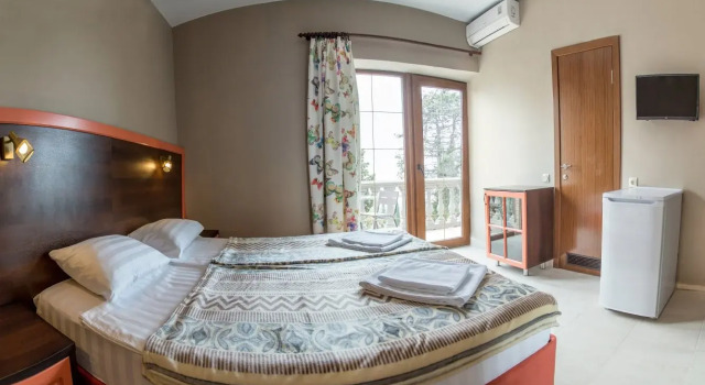 Standaard Tweepersoonskamer uitzicht op zee Dacha Driada Guest House