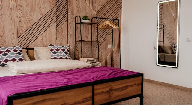 Dizaynerskaya V Samom Tsentre Almaznoy Stolitsy Flat, Reserva ahora Apartamento Hoteles en Mirninsky Ulus con aparcamiento, Aparcamiento