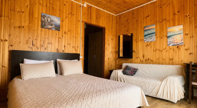 Двухместный номер Deluxe с балконом и с красивым видом из окна Курортный отель Keriya Hotel