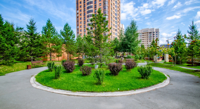 Номер Superior с балконом и с красивым видом из окна Апартаменты Andora apart | Комфортная 2к Квартира в центре на 21 этаже ЖК Державинский квартал