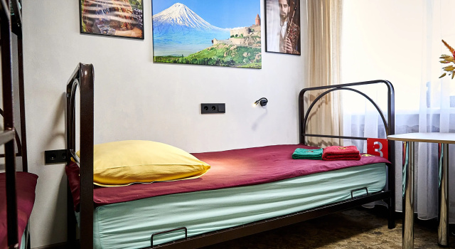 Номер Comfort с видом на внутренний двор Хостел Советский Союз