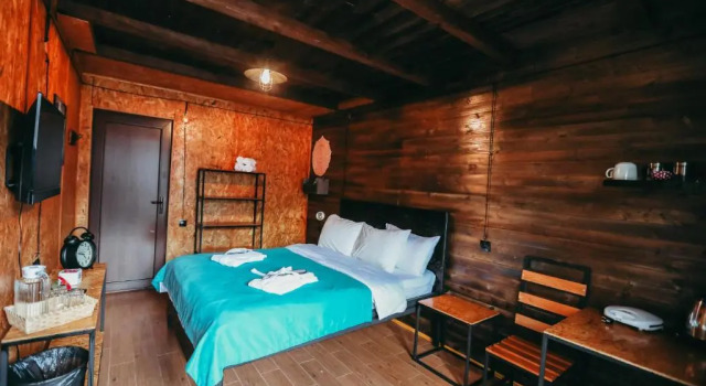 Двухместный номер Standard с балконом Wooden Hotel Kazbegi