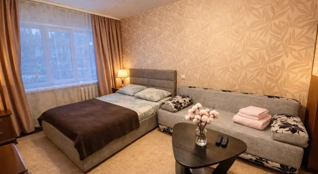 Kvartira 1-k Vmestitelnaya Ryadom s Tsentralnoi Plocshadyu Flat, Boek Appartement Hotels in Vorkoeta met parkeren, Parkeren