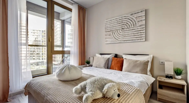 S vidom na Moskvu Apartments 4, Rezerwuj Apartament Hotele w SAO Area z basenem, Basen