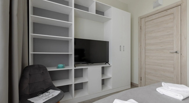 Flat eurodvushka from Rent Profi, Book Lejlighed Moskovskiy district Sankt Petersborg, nær Kupchino Metro Station