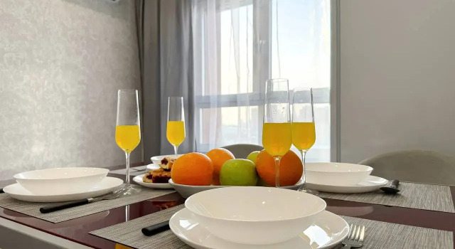 Апартаменты с балконом Квартира Konstantinov Apartments Николая Островского 195/3