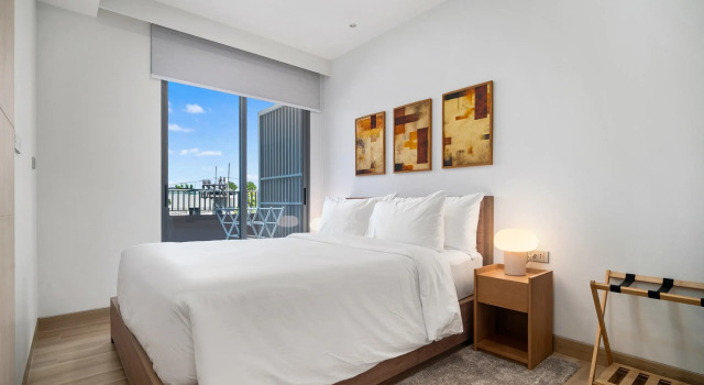 Апартаменты Deluxe с 2 комнатами с балконом Skypark Celeste Building 5 in Laguna by Banyan Living