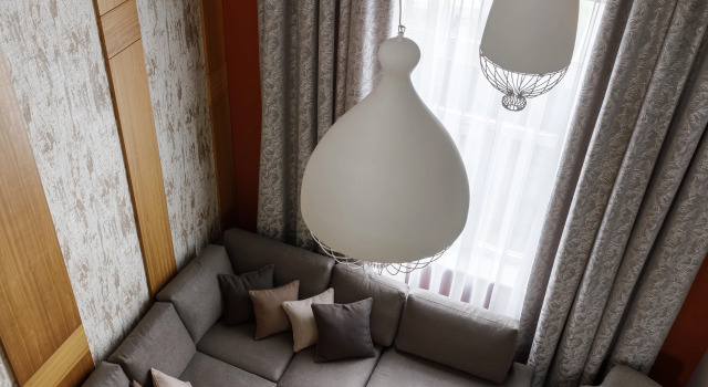 Люкс коттедж с сауной Comfort с красивым видом из окна Ладожская Усадьба